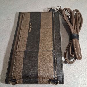 Allan Edward Cross Body Travel Wallet Purse New